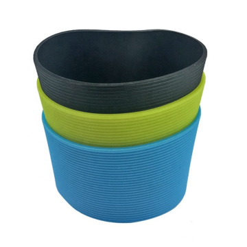 Custom made ceramic mug silicone rubber sleeve